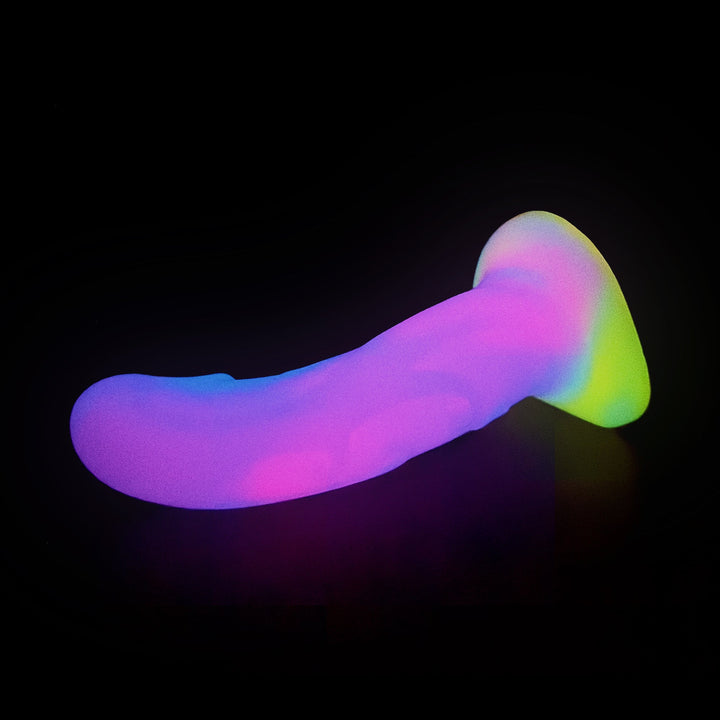 6 Zoll Analdildo, der im Dunkeln leuchtet