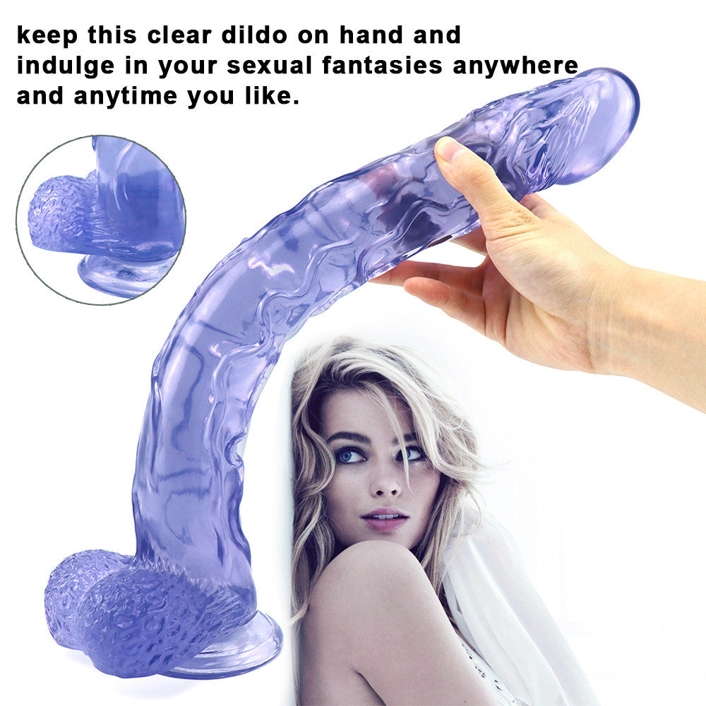 Analer blauer Dildo