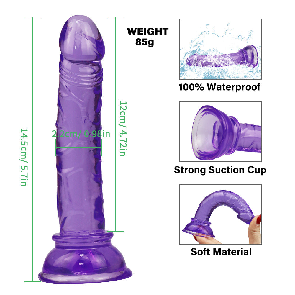 Kleiner lila Dildo