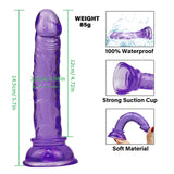 Laden Sie das Bild in den Galerie-Viewer, Kleiner lila Dildo