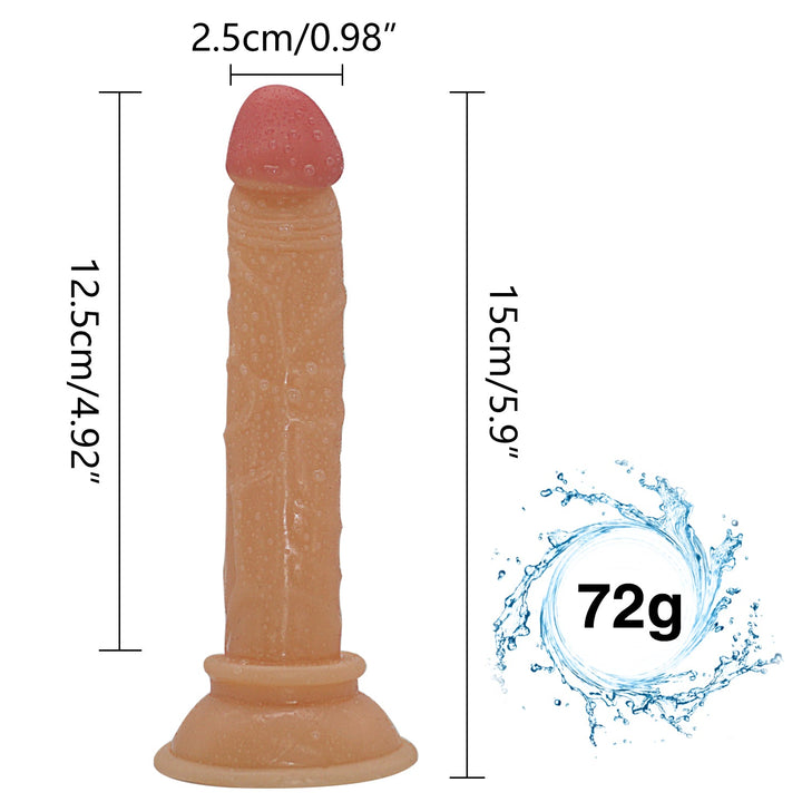 1 Zoll Durchmesser Dildo Kleiner Umschnalldildo für Anfänger