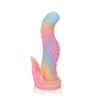 Rainbow Alien Dragon Spiked Luminous Dildo