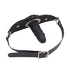 5,5 cm Black Silicone BDSM Dildo Gag