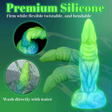 Carica l&#39;immagine nel visualizzatore di Gallery, Glow in the dark Tentacle Dildo