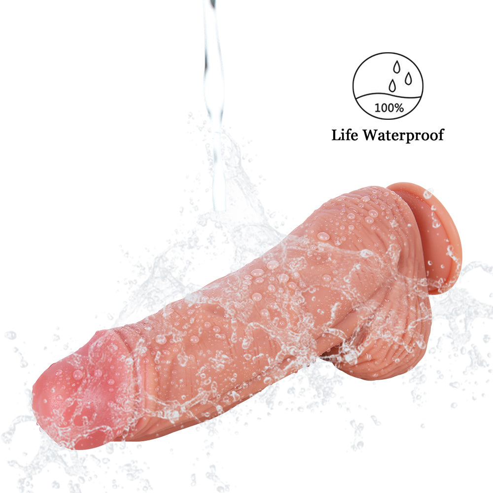 Riesiger dicker Analdildo aus Silikon