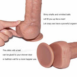 Laden Sie das Bild in den Galerie-Viewer, Pointed Silicone Penis 2 Inch Wide Dildo