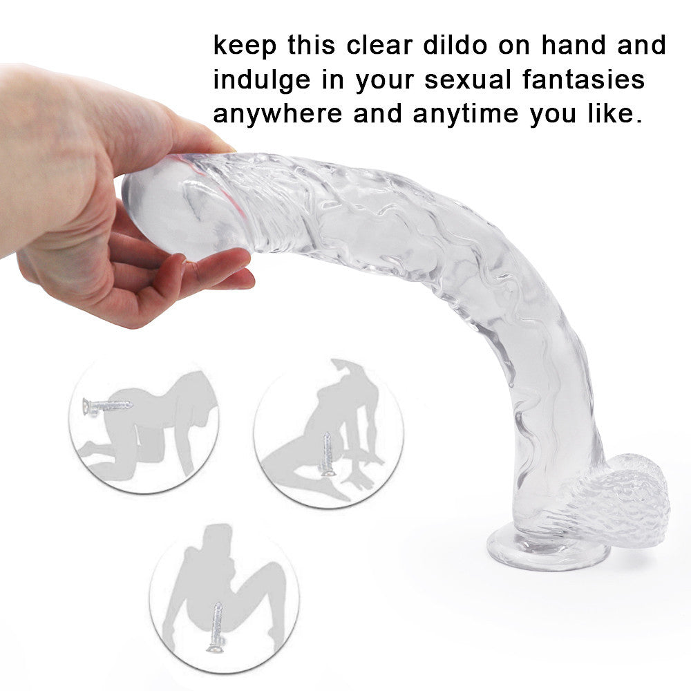 16-Zoll-Gelee-Dildo