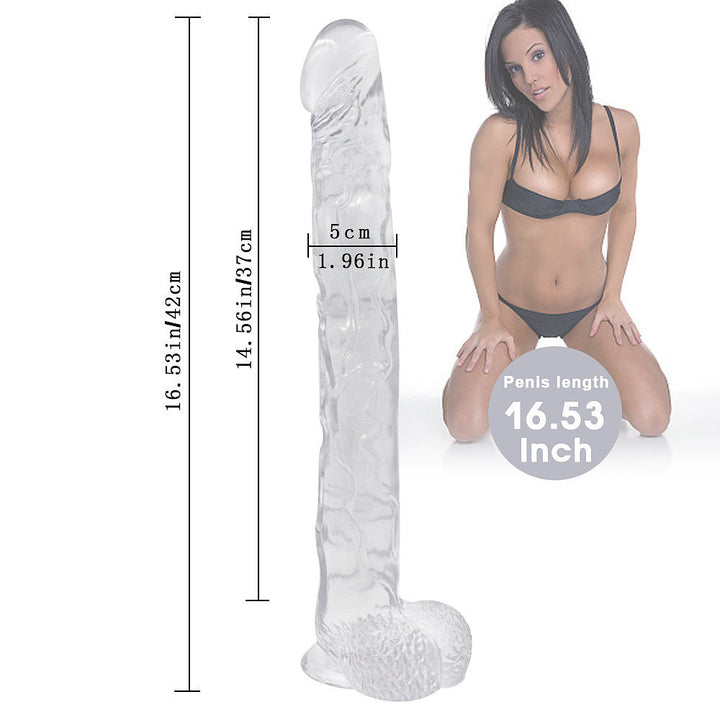 16-Zoll-Gelee-Dildo