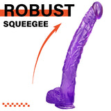 Load image into Gallery viewer, Anal purple dildo