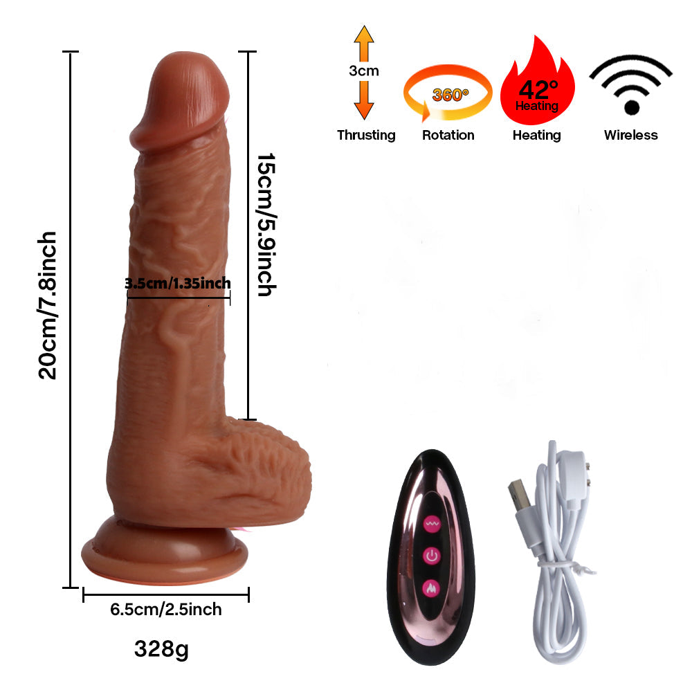 Ferngesteuerte Dildo-Vibration