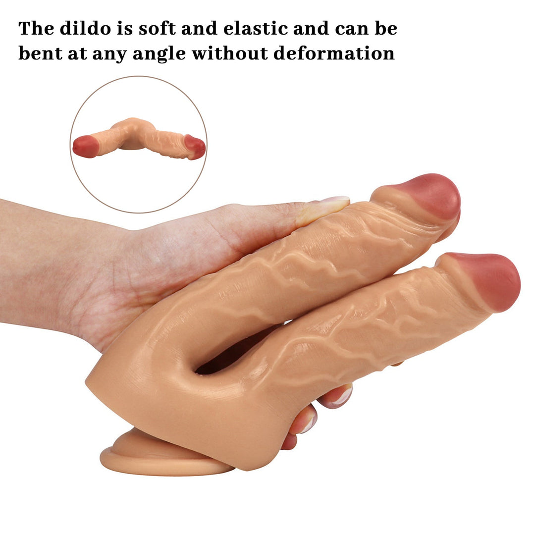 Doppel Penis Dildo Anal Silikon