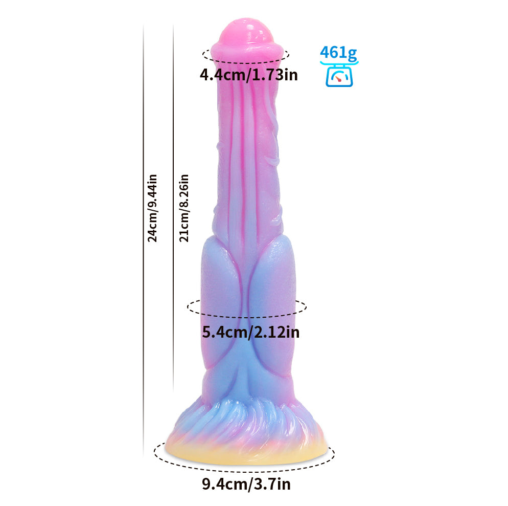 9,44 Zoll Pferdeschwanz Fantasy Analdildo