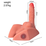 Load image into Gallery viewer, Hands Free Lifelike Penis Sex Doll