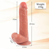 Charger l&#39;image dans la galerie, Ferngesteuerter, wasserdichter, realistischer 8-Zoll-Dildo