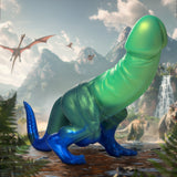 Laden Sie das Bild in den Galerie-Viewer, Dinosaur Dildo Fantasy 10 Inch