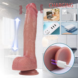 Laden Sie das Bild in den Galerie-Viewer, Großer vibrierender Dildo, 10 Zoll, stoßend