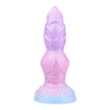 22 cm Mecha Wolf Knotted Monster Aufblasbarer Dildo