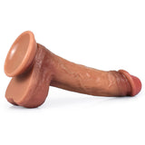 画像をギャラリー ビューアにロード Elastische Hoden 9 Zoll schlanker realistischer Dildo