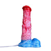 21 cm Rot Aufblasbarer Horse Spritzdildo