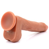 Charger l&#39;image dans la galerie, Vorhaut Penis 9 Zoll Realistischer Vibrator Dildo