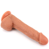 Laden Sie das Bild in den Galerie-Viewer, Vibrierender Dildo in Fleischfarbe, 23 cm