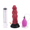 Rot Spiked Silicone Dragon Ejaculating Dildo