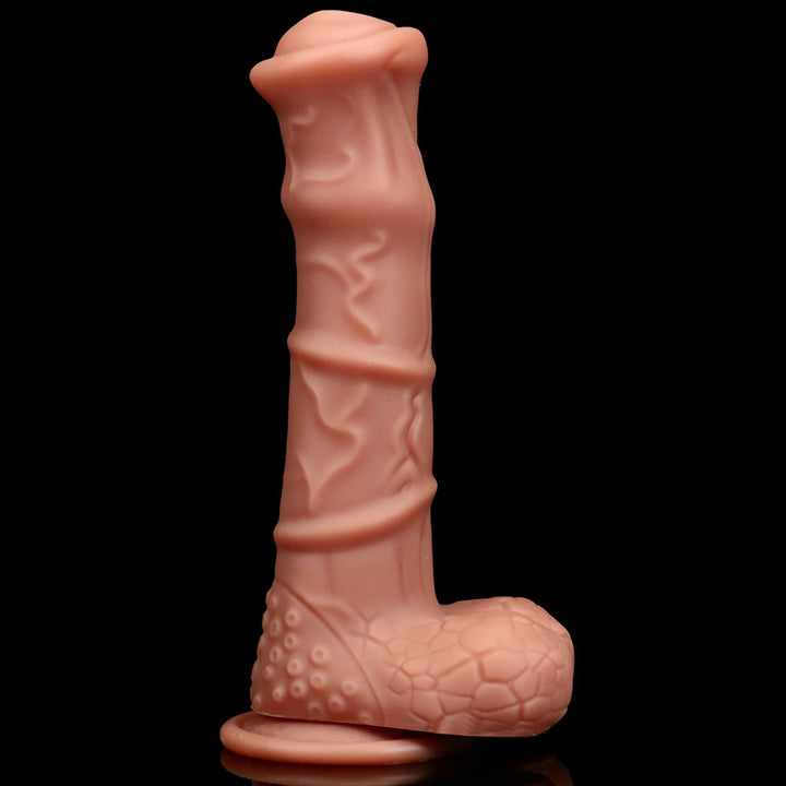 9 Zoll Fantasy-Pferdedildo aus Silikon