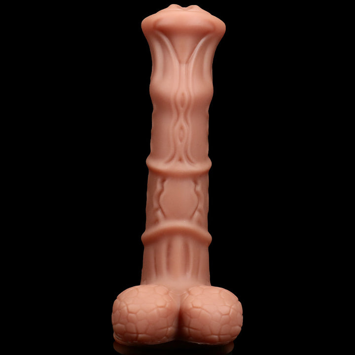 9 Zoll Fantasy-Pferdedildo aus Silikon