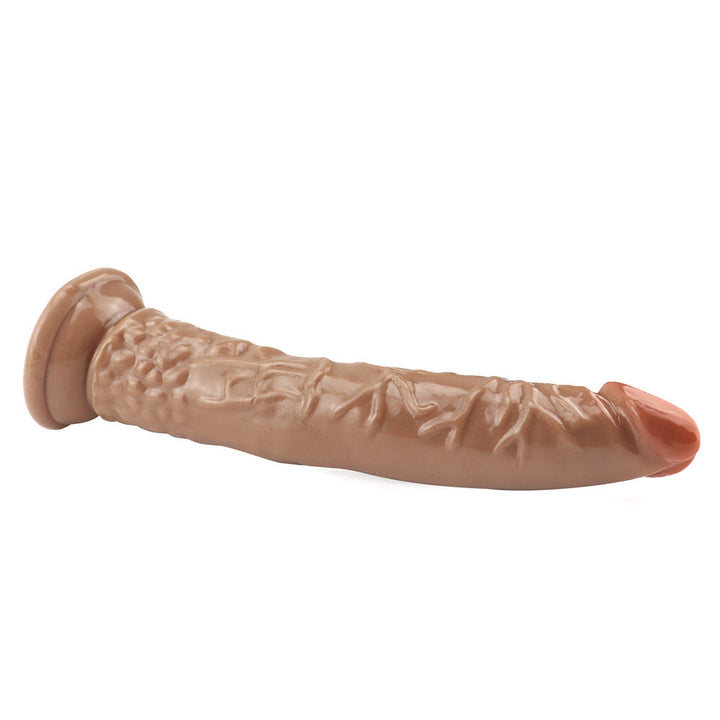 8 Zoll kleiner gerader brauner Dildo