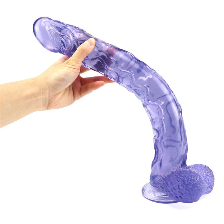 Analer blauer Dildo