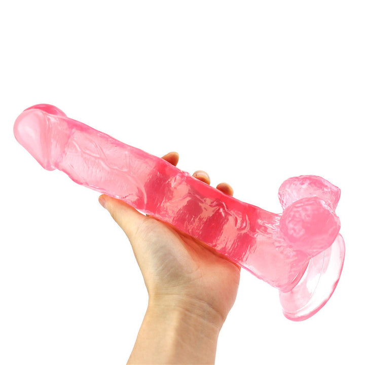 10 Zoll rosa Dildo