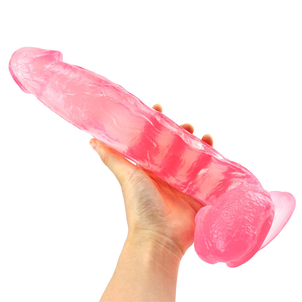 Großer dicker rosa Dildo