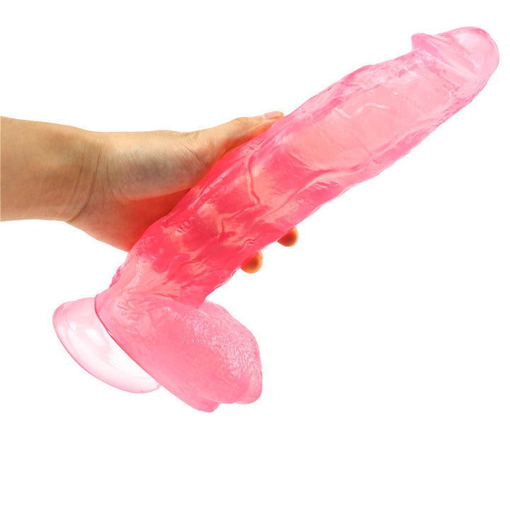 Großer dicker rosa Dildo