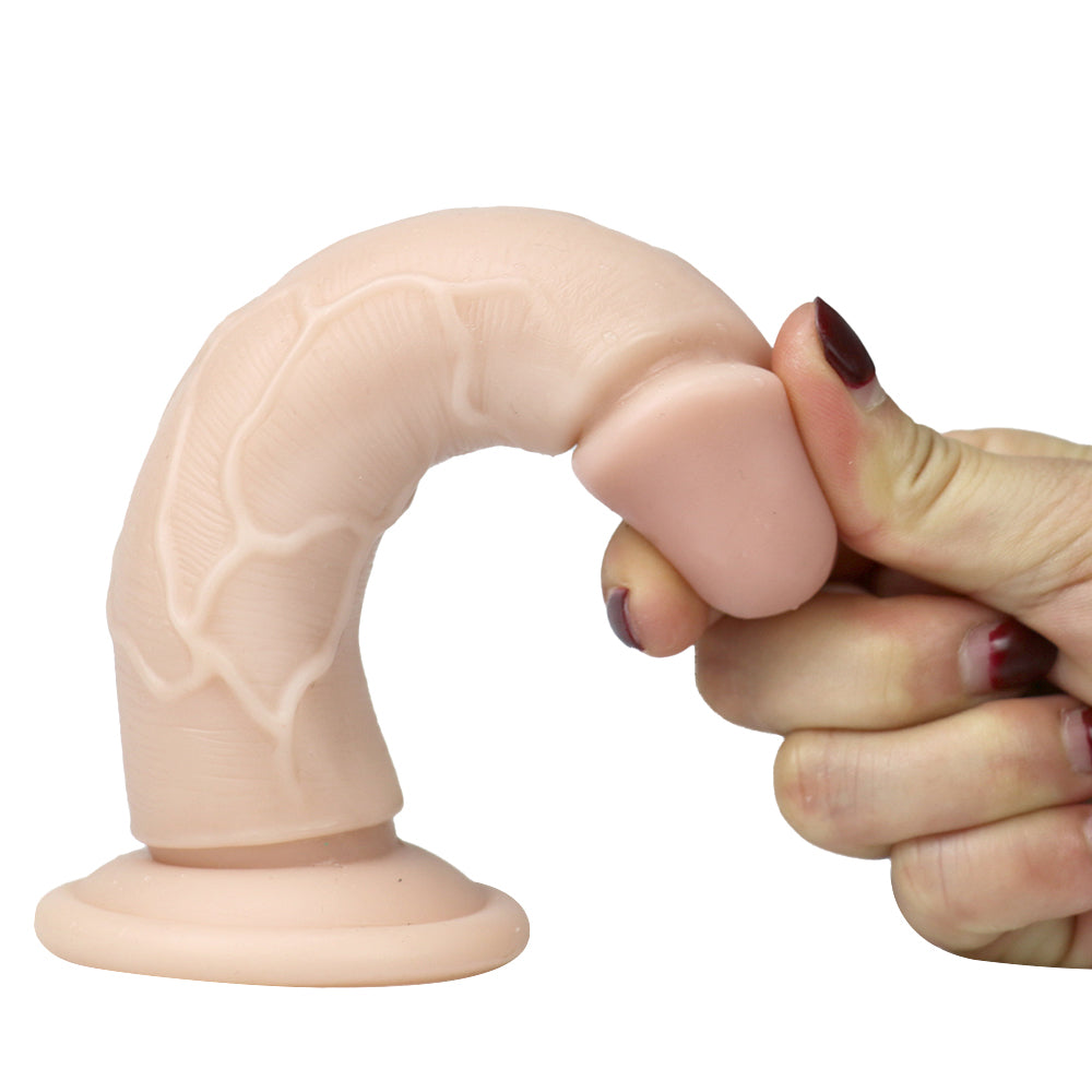 6-Zoll-Dildo in Hautfarbe