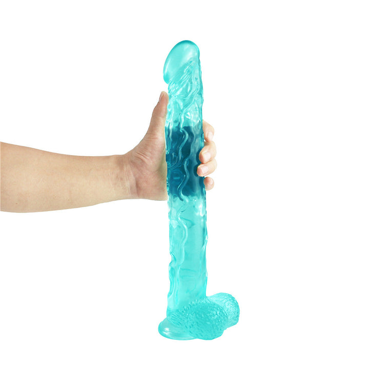 Grüner Analdildo