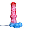 21 cm Aufblasbar Knotted Horse Ejaculating dildo