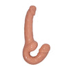 Hautfarbener Double Strapless Realistic Dildo Lesben