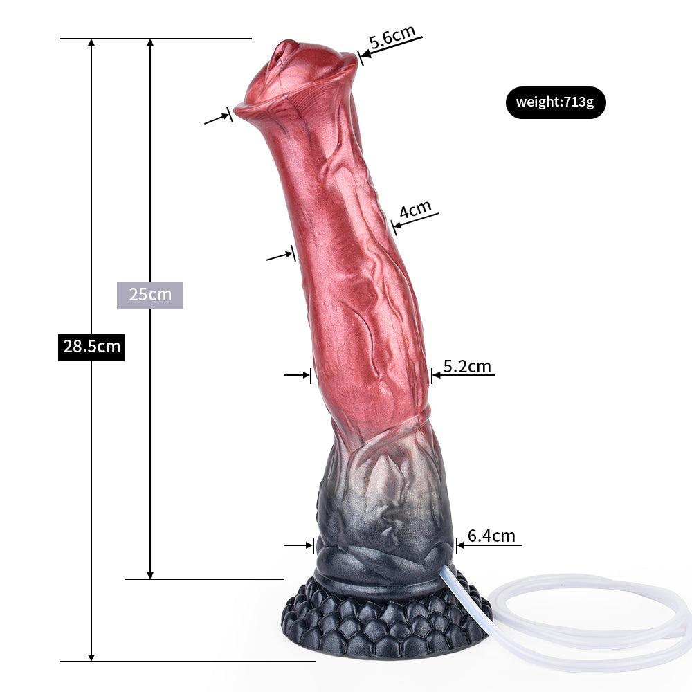 Riesiger Fantasy-Dildo mit Saugnapf für Pferde