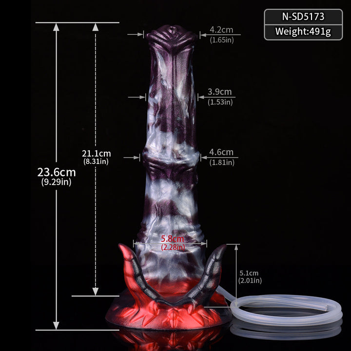 Ejakulation Drachen Dämon Horn Silikon Fantasy Dildo