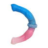 Blau-rosa Double Knotted Horse Dildo