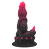 Brauch Schwarzrosa Noppen Fantasy Monster Dildo