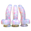 Glow In The Dark Dragon 17 cm Confetti Dildo