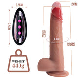 Load image into Gallery viewer, Realistic Vibrating Dildo Remote controlled