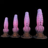 Rosa Textur Oktopus Knot Tentakel Dildo