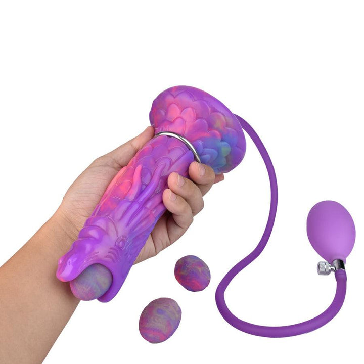 Ovipositor-Dildos aus Silikon mit Airbag