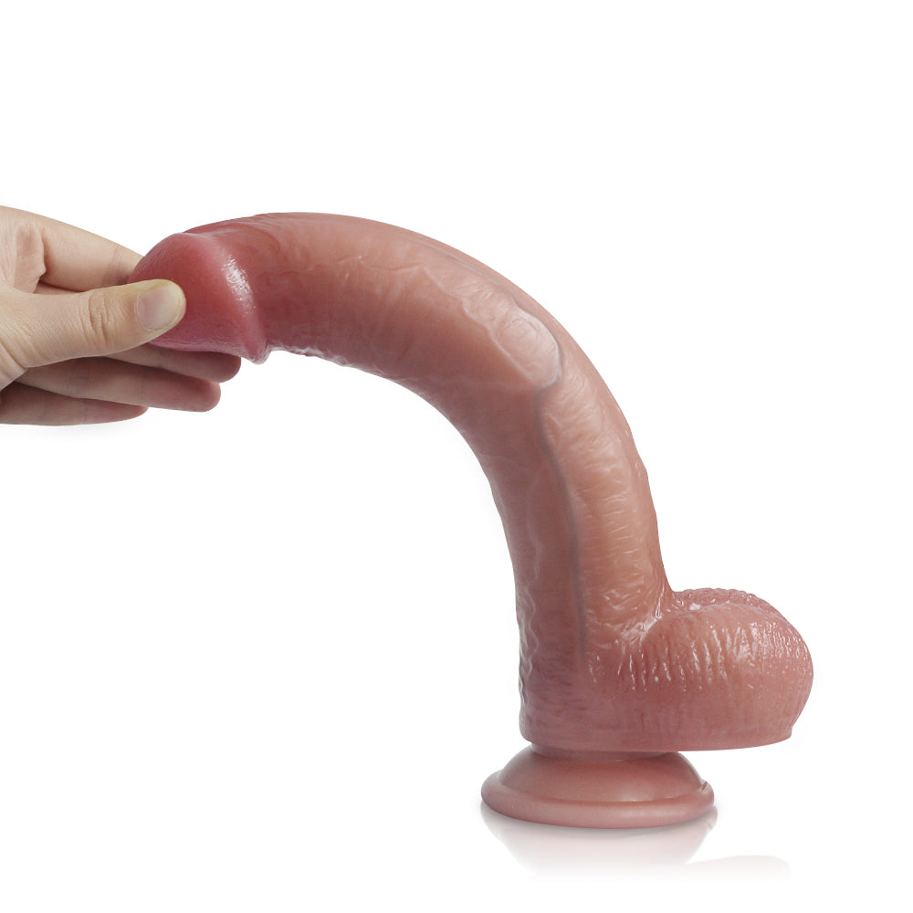 Größe Queen 10 Zoll Dildo Realistisches Silikon