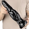 5 cm Durchmesser Black Big Drachendildo mit Suction Cup