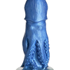21 cm Blau Silikon Fantasy Oktopus Tentakel Dildo
