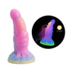 17 cm Silikon Glow In The Dark Fantasy Drachendildo
