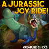 25 cm Green Silicone Jurassic Drachendildo